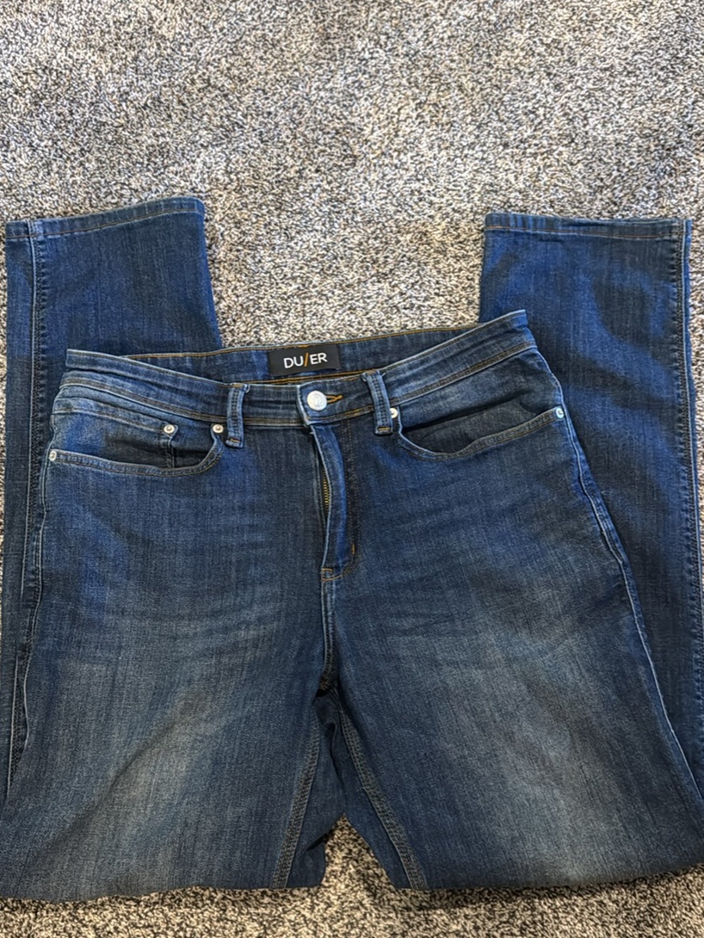 DU/ER L2X Athletic Straight Leg Jeans
